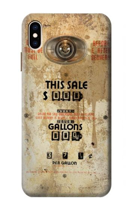 S3954 ビンテージガスポンプ Vintage Gas Pump iPhone XS Max バックケース、フリップケース・カバー