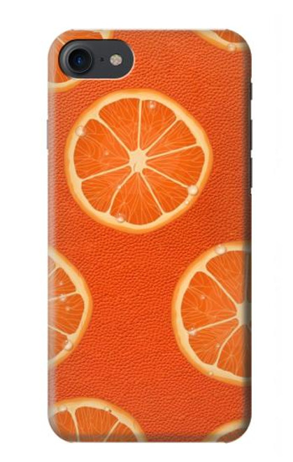 S3946 オレンジのシームレスなパターン Seamless Orange Pattern iPhone 7, iPhone 8, iPhone SE (2020) (2022) バックケース、フリップケース・カバー