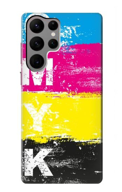 S3930 シアン マゼンタ イエロー キー Cyan Magenta Yellow Key Samsung Galaxy S23 Ultra バックケース、フリップケース・カバー