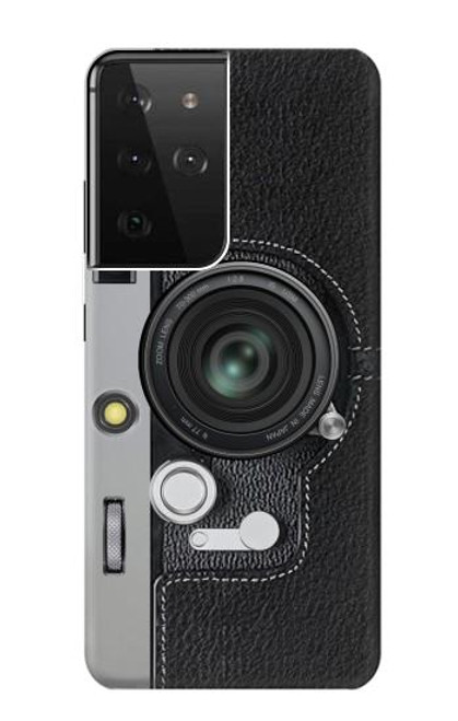 S3922 カメラレンズシャッターグラフィックプリント Camera Lense Shutter Graphic Print Samsung Galaxy S21 Ultra 5G バックケース、フリップケース・カバー