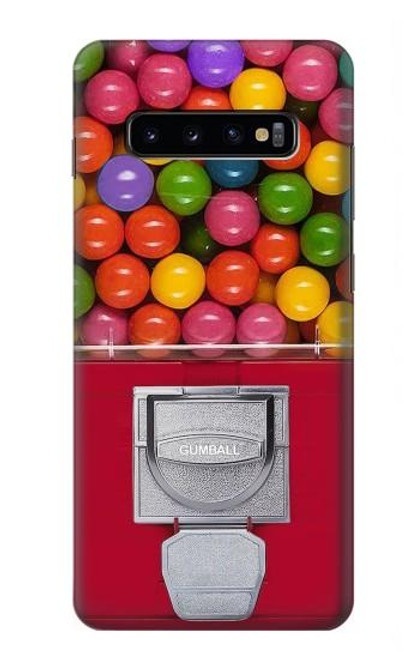 S3938 ガムボール カプセル ゲームのグラフィック Gumball Capsule Game Graphic Samsung Galaxy S10 Plus バックケース、フリップケース・カバー