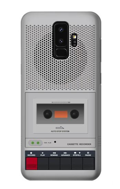 S3953 ビンテージ カセット プレーヤーのグラフィック Vintage Cassette Player Graphic Samsung Galaxy S9 Plus バックケース、フリップケース・カバー