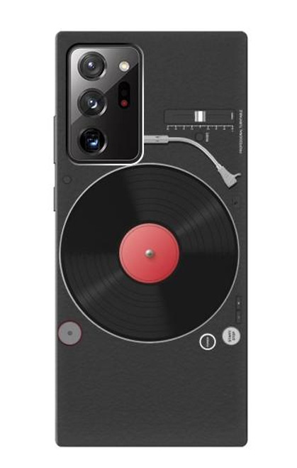 S3952 ターンテーブル ビニール レコード プレーヤーのグラフィック Turntable Vinyl Record Player Graphic Samsung Galaxy Note 20 Ultra, Ultra 5G バックケース、フリップケース・カバー