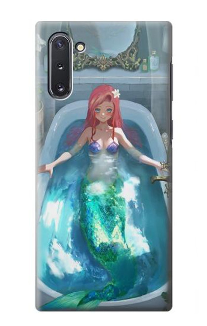 S3911 可愛いリトルマーメイド アクアスパ Cute Little Mermaid Aqua Spa Samsung Galaxy Note 10 バックケース、フリップケース・カバー