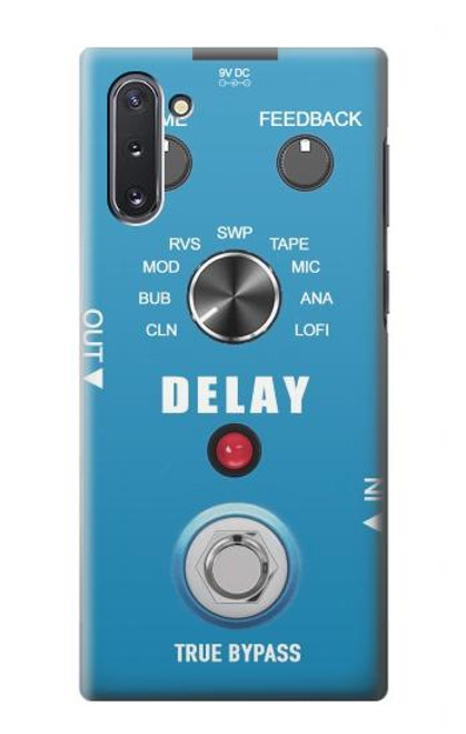 S3962 ギターアナログディレイグラフィック Guitar Analog Delay Graphic Samsung Galaxy Note 10 バックケース、フリップケース・カバー