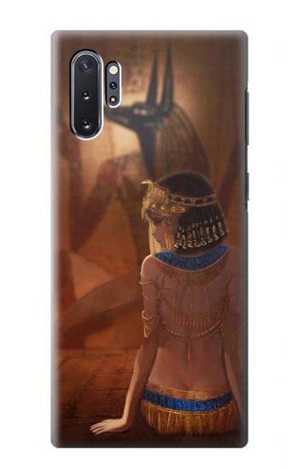 S3919 エジプトの女王クレオパトラ・アヌビス Egyptian Queen Cleopatra Anubis Samsung Galaxy Note 10 Plus バックケース、フリップケース・カバー