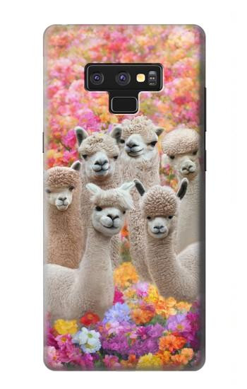 S3916 アルパカファミリー ベビーアルパカ Alpaca Family Baby Alpaca Note 9 Samsung Galaxy Note9 バックケース、フリップケース・カバー