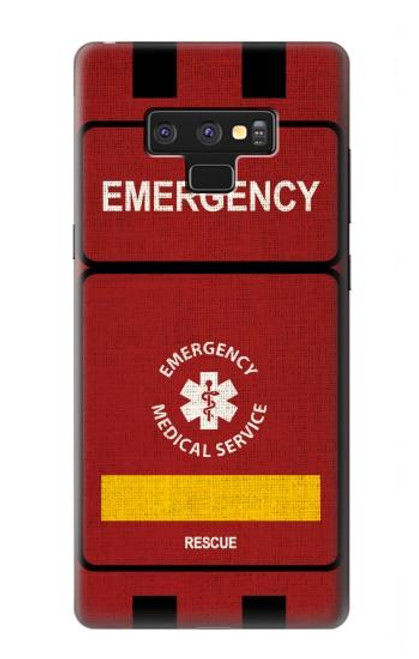 S3957 救急医療サービス Emergency Medical Service Note 9 Samsung Galaxy Note9 バックケース、フリップケース・カバー