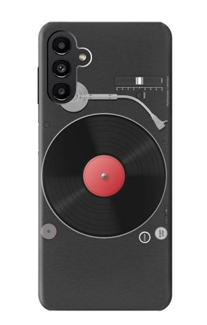 S3952 ターンテーブル ビニール レコード プレーヤーのグラフィック Turntable Vinyl Record Player Graphic Samsung Galaxy A13 5G バックケース、フリップケース・カバー