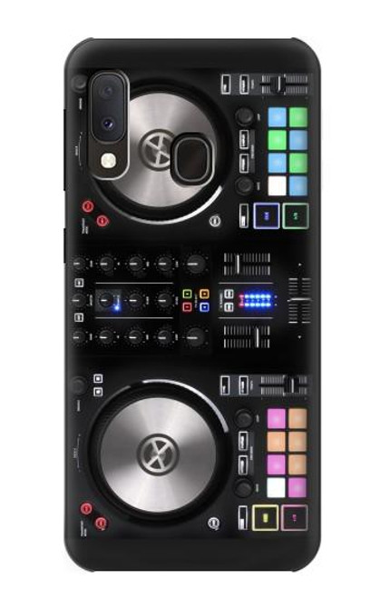 S3931 DJ ミキサー グラフィック ペイント DJ Mixer Graphic Paint Samsung Galaxy A20e バックケース、フリップケース・カバー