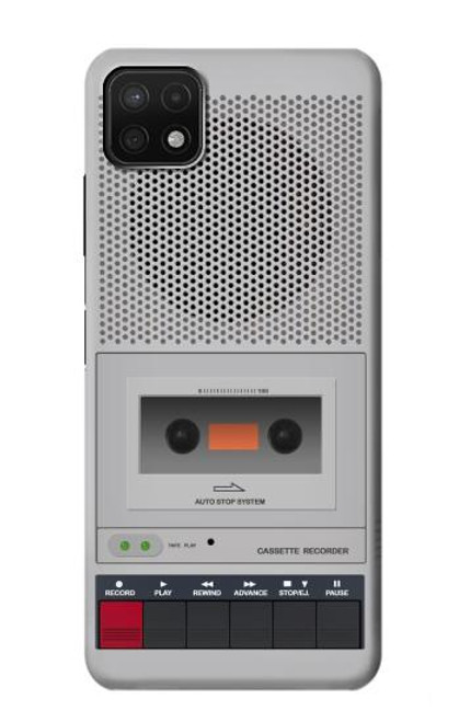 S3953 ビンテージ カセット プレーヤーのグラフィック Vintage Cassette Player Graphic Samsung Galaxy A22 5G バックケース、フリップケース・カバー