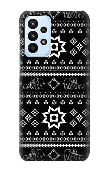 S3932 エレファントパンツの柄 Elephant Pants Pattern Samsung Galaxy A23 バックケース、フリップケース・カバー