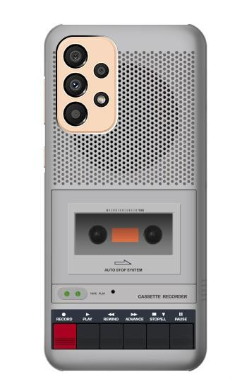 S3953 ビンテージ カセット プレーヤーのグラフィック Vintage Cassette Player Graphic Samsung Galaxy A33 5G バックケース、フリップケース・カバー