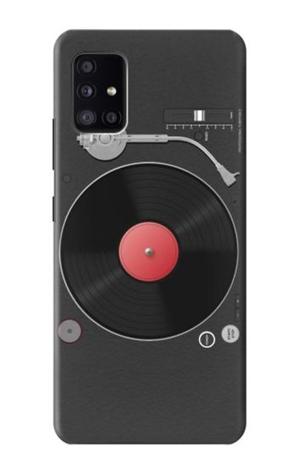 S3952 ターンテーブル ビニール レコード プレーヤーのグラフィック Turntable Vinyl Record Player Graphic Samsung Galaxy A41 バックケース、フリップケース・カバー