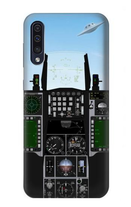 S3933 戦闘機UFO Fighter Aircraft UFO Samsung Galaxy A50 バックケース、フリップケース・カバー