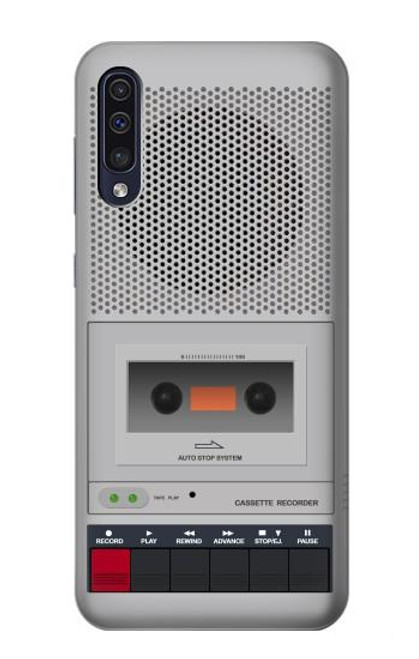 S3953 ビンテージ カセット プレーヤーのグラフィック Vintage Cassette Player Graphic Samsung Galaxy A50 バックケース、フリップケース・カバー