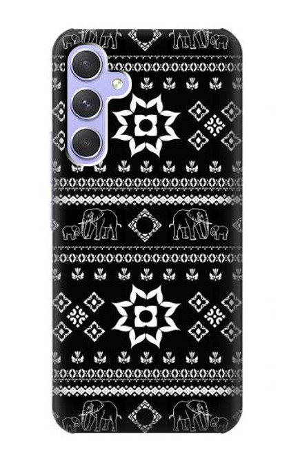 S3932 エレファントパンツの柄 Elephant Pants Pattern Samsung Galaxy A54 5G バックケース、フリップケース・カバー