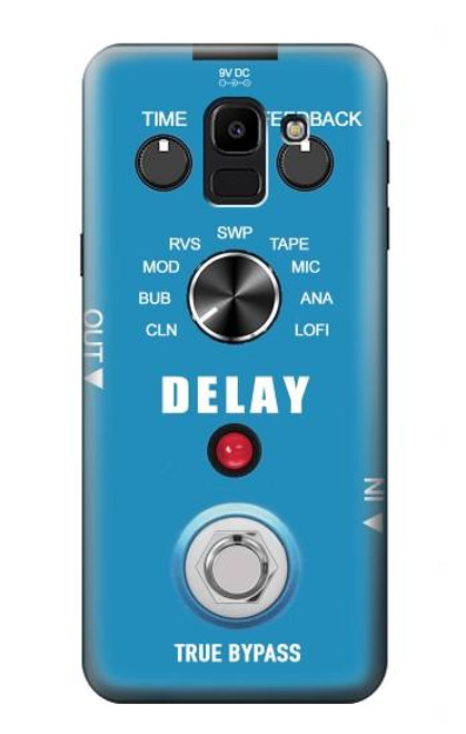 S3962 ギターアナログディレイグラフィック Guitar Analog Delay Graphic Samsung Galaxy J6 (2018) バックケース、フリップケース・カバー