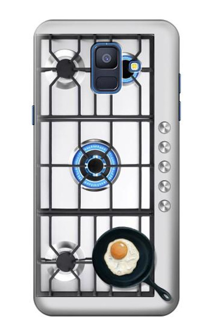 S3928 調理キッチンのグラフィック Cooking Kitchen Graphic Samsung Galaxy A6 (2018) バックケース、フリップケース・カバー