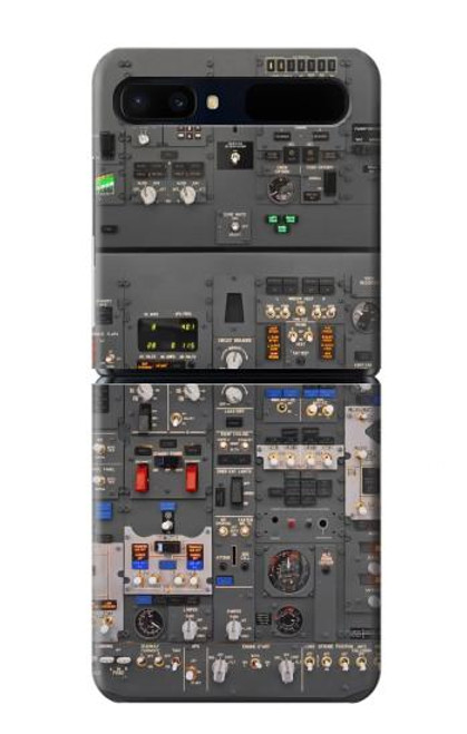 S3944 オーバーヘッドパネルコックピット Overhead Panel Cockpit Samsung Galaxy Z Flip 5G バックケース、フリップケース・カバー