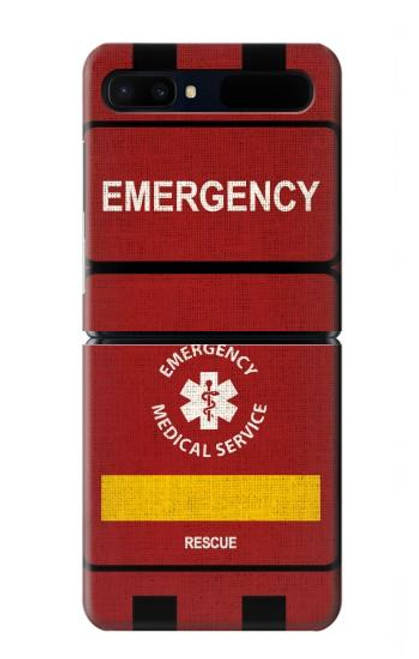 S3957 救急医療サービス Emergency Medical Service Samsung Galaxy Z Flip 5G バックケース、フリップケース・カバー