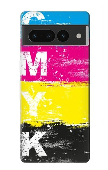 S3930 シアン マゼンタ イエロー キー Cyan Magenta Yellow Key Google Pixel 7 Pro バックケース、フリップケース・カバー