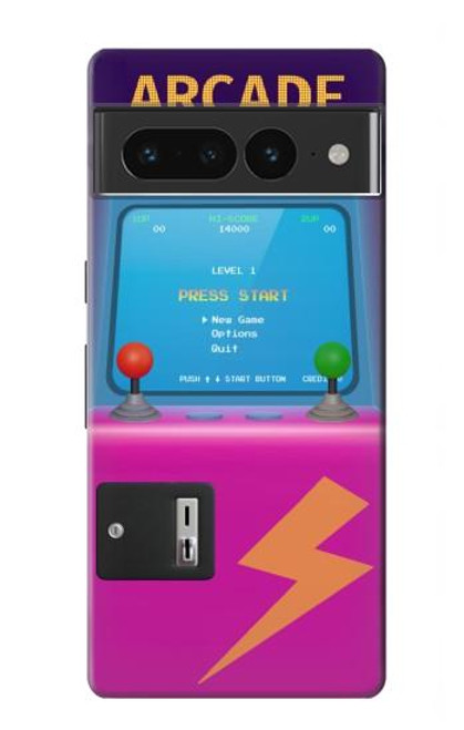 S3961 アーケード キャビネット レトロ マシン Arcade Cabinet Retro Machine Google Pixel 7 Pro バックケース、フリップケース・カバー