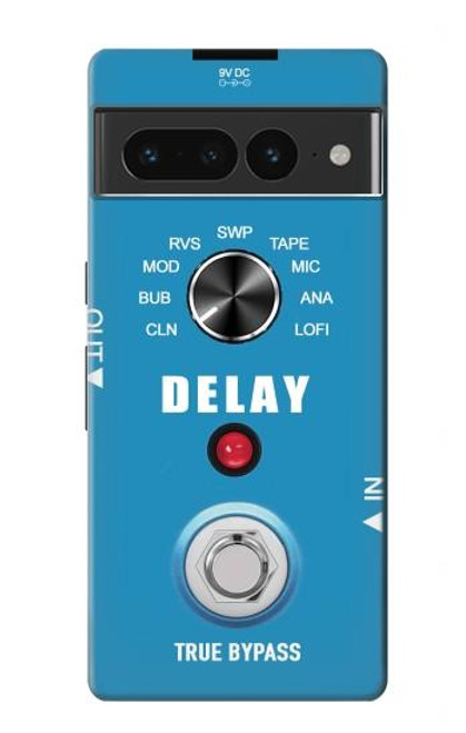 S3962 ギターアナログディレイグラフィック Guitar Analog Delay Graphic Google Pixel 7 Pro バックケース、フリップケース・カバー