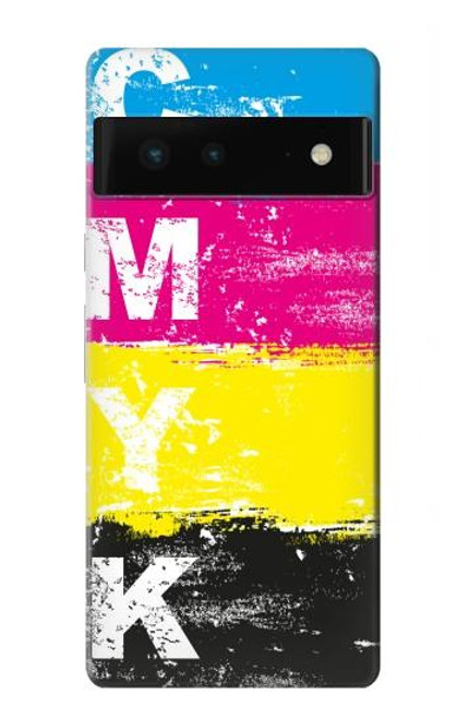 S3930 シアン マゼンタ イエロー キー Cyan Magenta Yellow Key Google Pixel 6 バックケース、フリップケース・カバー