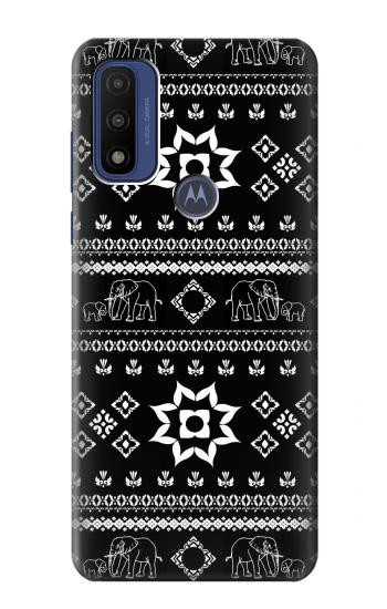 S3932 エレファントパンツの柄 Elephant Pants Pattern Motorola G Pure バックケース、フリップケース・カバー