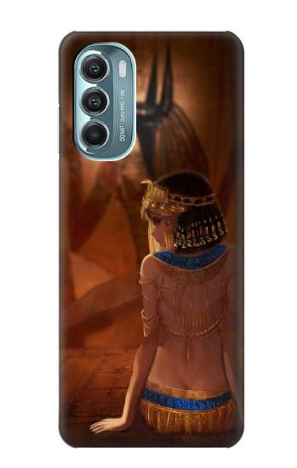 S3919 エジプトの女王クレオパトラ・アヌビス Egyptian Queen Cleopatra Anubis Motorola Moto G Stylus 5G (2022) バックケース、フリップケース・カバー