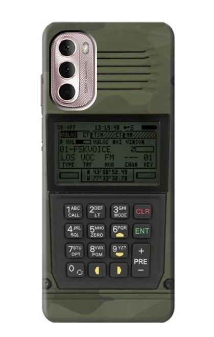 S3959 ミリタティ ラジオ グラフィック プリント Military Radio Graphic Print Motorola Moto G Stylus 4G (2022) バックケース、フリップケース・カバー