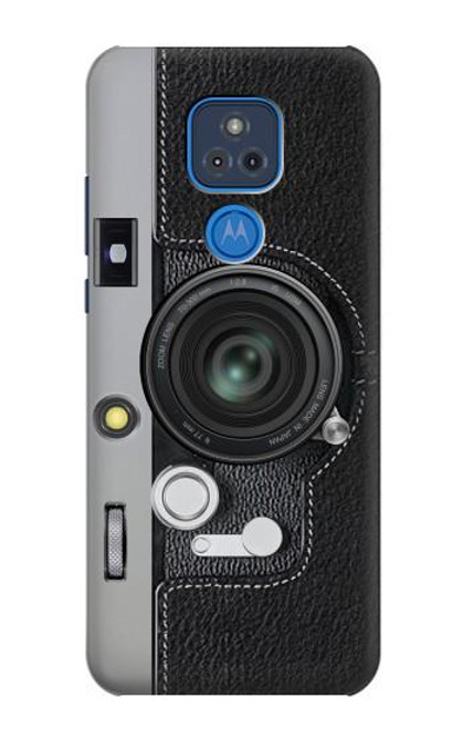 S3922 カメラレンズシャッターグラフィックプリント Camera Lense Shutter Graphic Print Motorola Moto G Play (2021) バックケース、フリップケース・カバー
