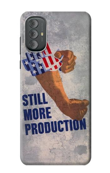 S3963 さらなる生産 ヴィンテージポストカード Still More Production Vintage Postcard Motorola Moto G Power 2022, G Play 2023 バックケース、フリップケース・カバー