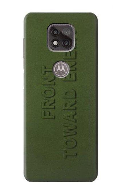 S3936 敵に向かって正面から Front Toward Enermy Motorola Moto G Power (2021) バックケース、フリップケース・カバー