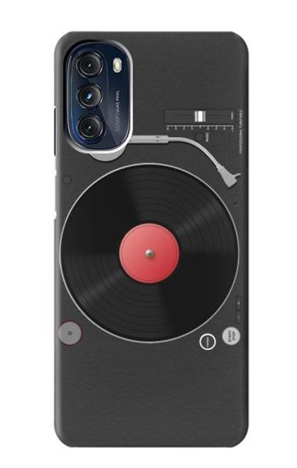 S3952 ターンテーブル ビニール レコード プレーヤーのグラフィック Turntable Vinyl Record Player Graphic Motorola Moto G 5G (2023) バックケース、フリップケース・カバー