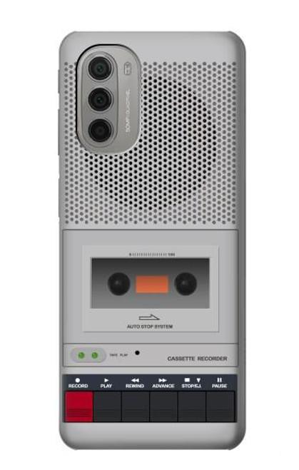 S3953 ビンテージ カセット プレーヤーのグラフィック Vintage Cassette Player Graphic Motorola Moto G51 5G バックケース、フリップケース・カバー