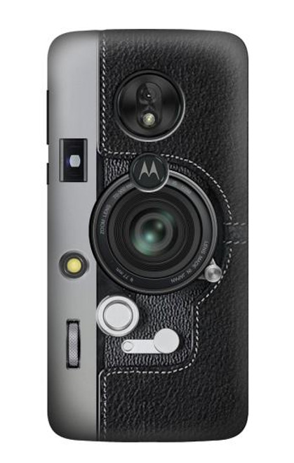 S3922 カメラレンズシャッターグラフィックプリント Camera Lense Shutter Graphic Print Motorola Moto G7 Play バックケース、フリップケース・カバー