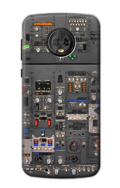 S3944 オーバーヘッドパネルコックピット Overhead Panel Cockpit Motorola Moto G6 バックケース、フリップケース・カバー