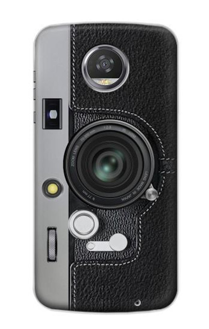 S3922 カメラレンズシャッターグラフィックプリント Camera Lense Shutter Graphic Print Motorola Moto Z2 Play, Z2 Force バックケース、フリップケース・カバー