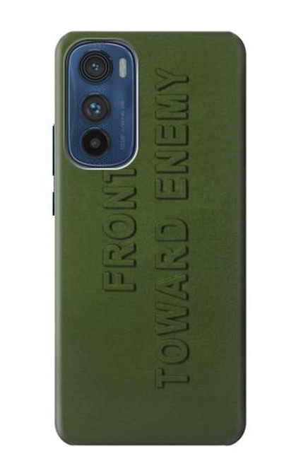 S3936 敵に向かって正面から Front Toward Enermy Motorola Edge 30 バックケース、フリップケース・カバー