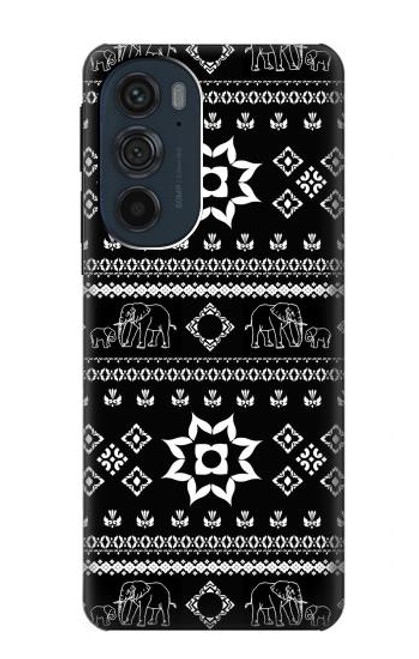 S3932 エレファントパンツの柄 Elephant Pants Pattern Motorola Edge 30 Pro バックケース、フリップケース・カバー