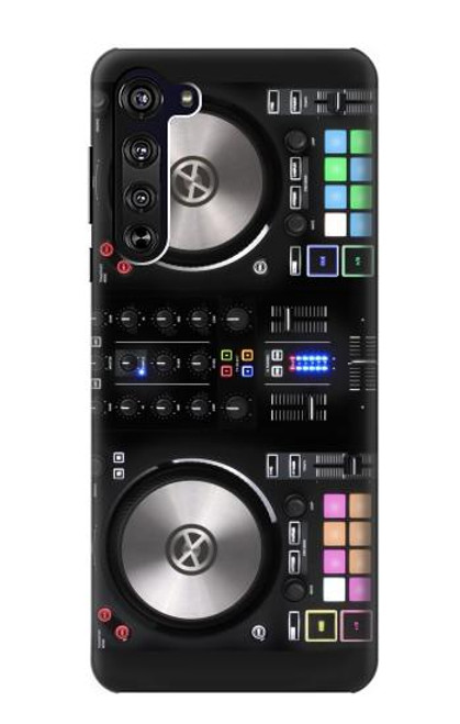 S3931 DJ ミキサー グラフィック ペイント DJ Mixer Graphic Paint Motorola Edge バックケース、フリップケース・カバー