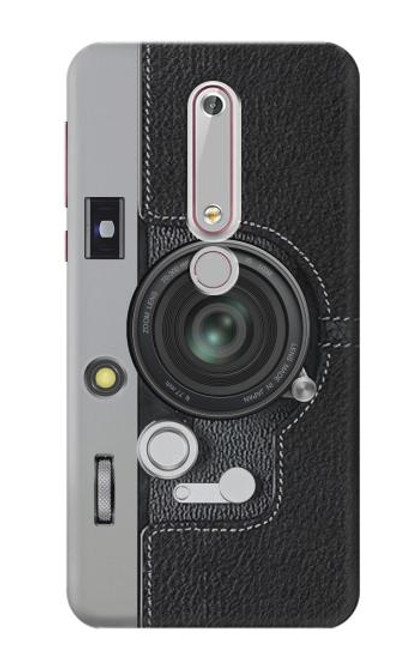 S3922 カメラレンズシャッターグラフィックプリント Camera Lense Shutter Graphic Print Nokia 6.1, Nokia 6 2018 バックケース、フリップケース・カバー