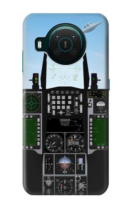 S3933 戦闘機UFO Fighter Aircraft UFO Nokia X10 バックケース、フリップケース・カバー