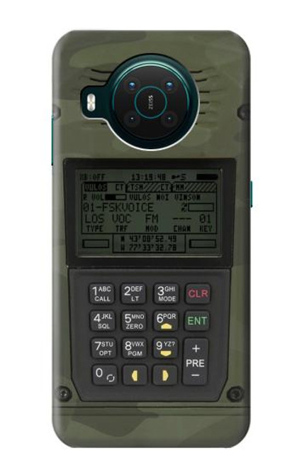 S3959 ミリタティ ラジオ グラフィック プリント Military Radio Graphic Print Nokia X10 バックケース、フリップケース・カバー