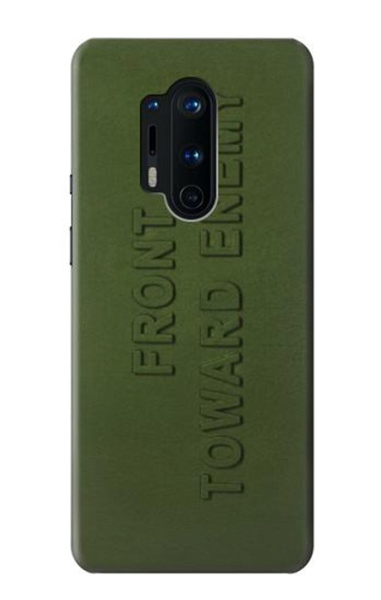 S3936 敵に向かって正面から Front Toward Enermy OnePlus 8 Pro バックケース、フリップケース・カバー