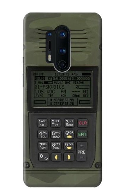 S3959 ミリタティ ラジオ グラフィック プリント Military Radio Graphic Print OnePlus 8 Pro バックケース、フリップケース・カバー