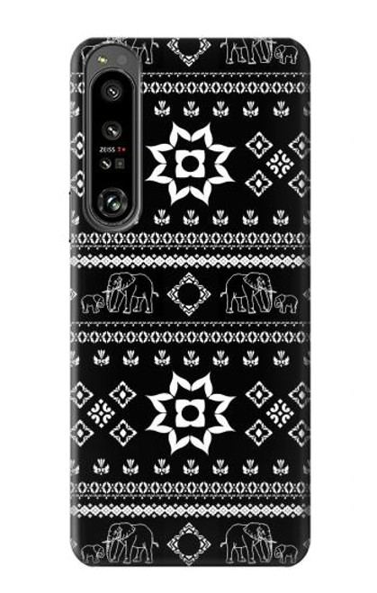 S3932 エレファントパンツの柄 Elephant Pants Pattern Sony Xperia 1 IV バックケース、フリップケース・カバー