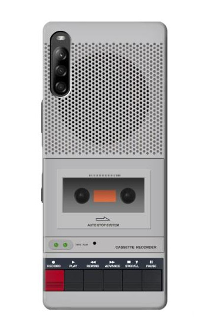S3953 ビンテージ カセット プレーヤーのグラフィック Vintage Cassette Player Graphic Sony Xperia L4 バックケース、フリップケース・カバー